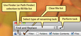 The interface instantly previews any pending name changes