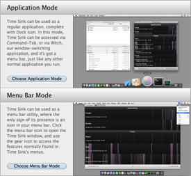 Choose your preferred mode on first launch—don't worry, you can change your mind later.