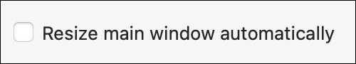 Enable automatic window size adjustment