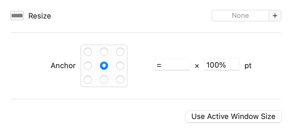 Max height action