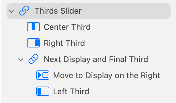 The thirds slider chain
