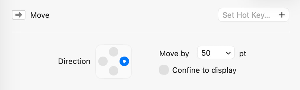 Move action