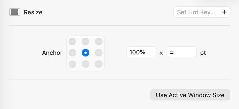 Max width action