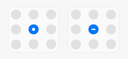 Radio buttons
