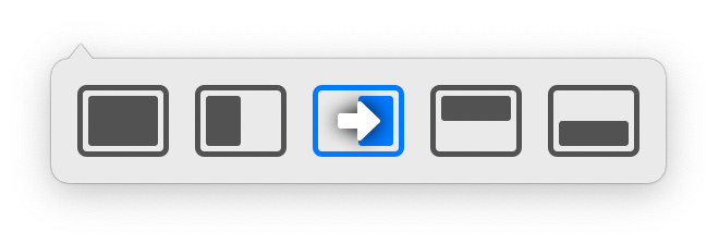 Display change palette