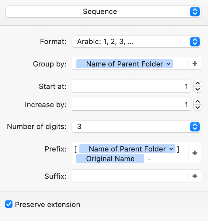 group by sequence