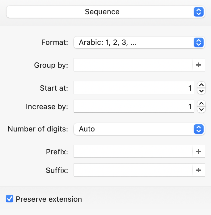 sequence