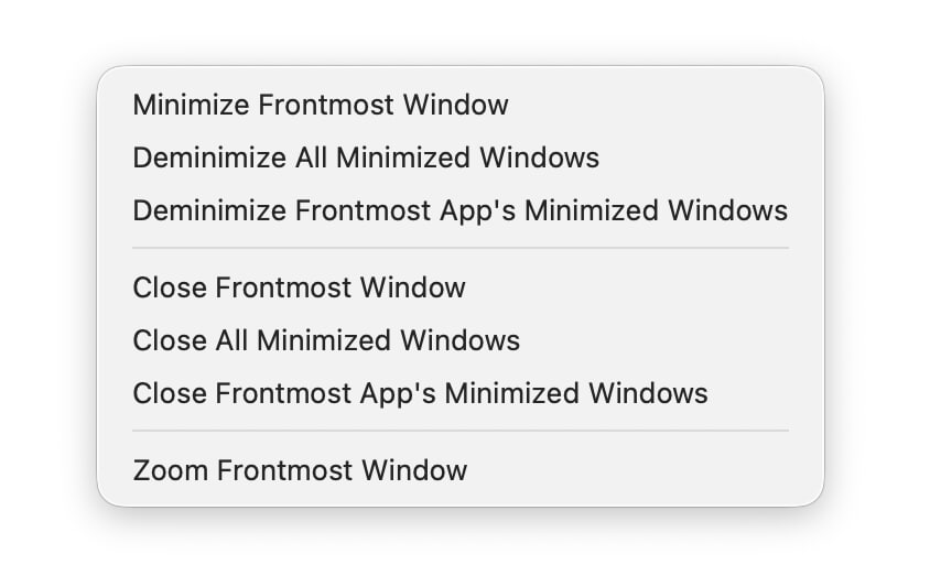 Esoteric cycling options